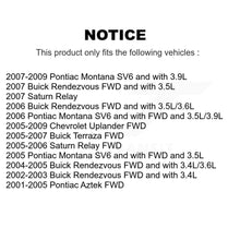 Load image into Gallery viewer, Front CV Axle Shaft Kit For Pontiac Montana Chevrolet Uplander Buick Rendezvous Terraza KCV-100214
