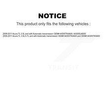 Load image into Gallery viewer, Front CV Axle Shaft Kit For 2009-2011 Acura TL 3.5L 3.7L with Automatic transmission KCV-100365