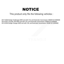 Load image into Gallery viewer, Front Rear CV Axle Drive Shaft Assembly Kit For Dodge Charger Chrysler 300 Challenger KCV-100399