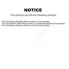 Load image into Gallery viewer, Front Rear CV Axle Drive Shaft Kit For Nissan Pathfinder INFINITI QX60 Primary Design KCV-100412