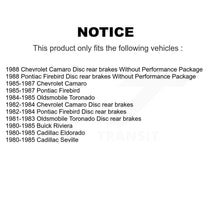 Load image into Gallery viewer, Front Rear Ceramic Brake Pads Kit For Chevrolet Camaro Pontiac Firebird Cadillac