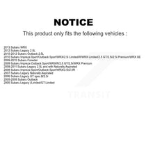 Load image into Gallery viewer, Front Rear Ceramic Brake Pads Kit For Subaru Outback Legacy Forester Impreza WRX