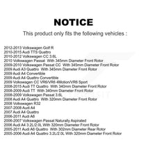 Load image into Gallery viewer, Front Rear Ceramic Brake Pads Kit For Volkswagen Audi Passat CC A4 Quattro A6 TT