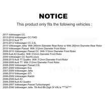 Load image into Gallery viewer, Front Rear Ceramic Brake Pads Kit For Volkswagen Jetta CC Passat GTI Audi Rabbit