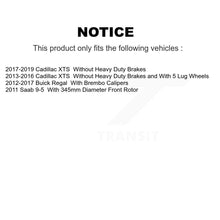 Load image into Gallery viewer, Front Rear Ceramic Brake Pads Kit For Cadillac XTS Buick Regal Saab 9-5