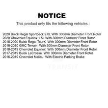 Load image into Gallery viewer, Front Rear Ceramic Brake Pads Kit For Chevrolet Equinox Malibu GMC Terrain Buick