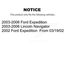 Load image into Gallery viewer, Front Rear Ceramic Brake Pads Kit For Ford Expedition Lincoln Navigator