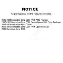 Load image into Gallery viewer, Front Rear Ceramic Brake Pads Kit For Mercedes-Benz C300 C400 C350e