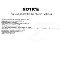 Load image into Gallery viewer, Front Rear Ceramic Brake Pads Kit For Jeep Grand Cherokee Dodge Durango WK