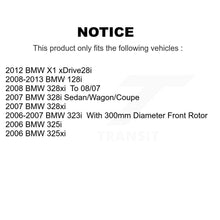 Load image into Gallery viewer, Front Rear Ceramic Brake Pad Kit For BMW 328i 325i 328xi 128i 325xi X1 120i 323i