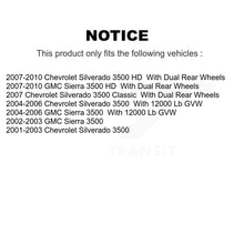 Load image into Gallery viewer, Front Rear Ceramic Brake Pads Kit For Chevrolet Silverado 3500 HD GMC Sierra