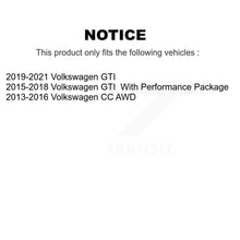 Load image into Gallery viewer, Front Rear Ceramic Brake Pads Kit For Volkswagen GTI CC