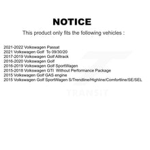 Load image into Gallery viewer, Front Rear Ceramic Brake Pads Kit For Volkswagen GTI Golf SportWagen Alltrack