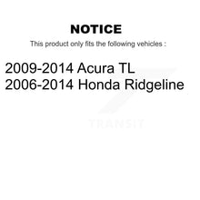 Charger l'image dans la galerie, Front Rear Ceramic Brake Pads Kit For Honda Ridgeline Acura TL