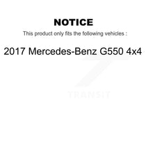 Load image into Gallery viewer, Front Rear Ceramic Brake Pads Kit For 2017 Mercedes-Benz G550 4x4