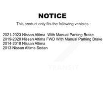 Load image into Gallery viewer, Front Rear Coated Drill Slot Disc Brake Rotors Ceramic Pad Kit For Nissan Altima