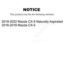 Charger l'image dans la galerie, Front Rear Coated Drilled Slot Disc Brake Rotor &amp; Ceramic Pad Kit For Mazda CX-5