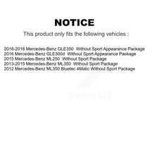 Load image into Gallery viewer, Front Rear Drill Slot Brake Rotor Ceramic Pad Kit For Mercedes-Benz ML350 GLE350