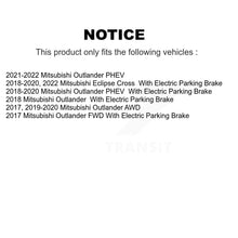 Load image into Gallery viewer, Rear Drilled Slot Brake Rotor &amp; Ceramic Pad Kit For Mitsubishi Outlander Eclipse