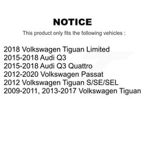 Load image into Gallery viewer, Front Drilled Slot Brake Rotor Ceramic Pad Kit For Volkswagen Passat Tiguan Audi