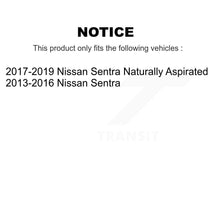 Charger l'image dans la galerie, Front Coated Drilled Slotted Disc Brake Rotors Ceramic Pad Kit For Nissan Sentra