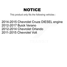 Load image into Gallery viewer, [Front+Rear] 2012-2013 Buick Verano Performance Drilled &amp; Slotted Brake Rotor &amp; Ceramic Pads Kit For Max Braking