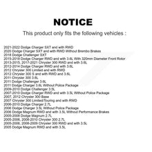 Charger l'image dans la galerie, Front Rear Drill Slot Brake Rotor Ceramic Pad Kit For Dodge Charger Chrysler 300
