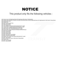 Load image into Gallery viewer, Rear Drilled Slot Brake Rotor Ceramic Pad Kit For Toyota Camry RAV4 Lexus NX200t