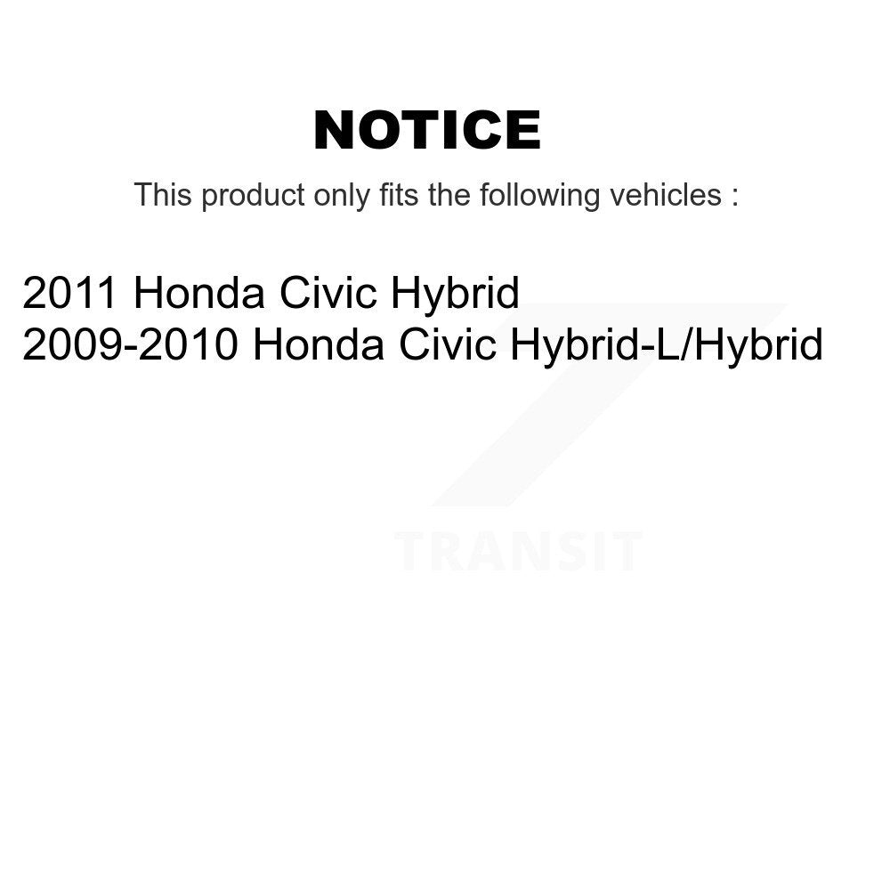 Front Rear Coated Drilled Slot Disc Brake Rotors Ceramic Pad Kit For Honda Civic