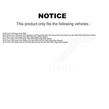 Charger l'image dans la galerie, Front Rear Drilled Slot Disc Brake Rotors Ceramic Pad Kit For Ford F-350 Super Duty F-250 KDT-101191