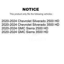 Charger l'image dans la galerie, Front Drilled Slot Brake Rotor Ceramic Pad Kit For GMC Chevrolet Sierra 2500 HD Silverado KDT-101251