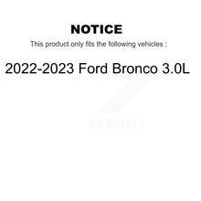 Charger l'image dans la galerie, Front Rear Drilled Slot Disc Brake Rotor &amp; Ceramic Pad Kit For 2022-2023 Ford Bronco 3.0L KDT-101365