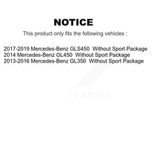 Charger l'image dans la galerie, Front Rear Drilled Slot Brake Rotors Ceramic Pad Kit For Mercedes-Benz GL350 GLS450 GL450 KDT-101866