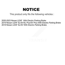 Load image into Gallery viewer, Front Rear Coated Drilled Slotted Disc Brake Rotors And Ceramic Pads Kit For Nissan LEAF KDT-101912