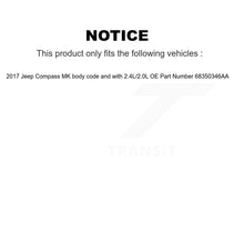 Charger l'image dans la galerie, Air Cabin Engine Oil Filters (6 Total) Kit For Jeep Compass KFM-100591