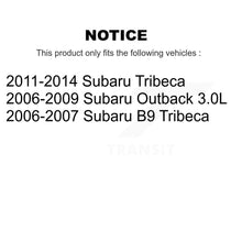 Load image into Gallery viewer, Air Cabin Engine Oil Filters (6 Total) Kit For Subaru Outback B9 Tribeca