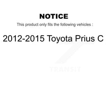 Charger l'image dans la galerie, Air Cabin Engine Oil Filters (6 Total) Kit For 2012-2015 Toyota Prius C