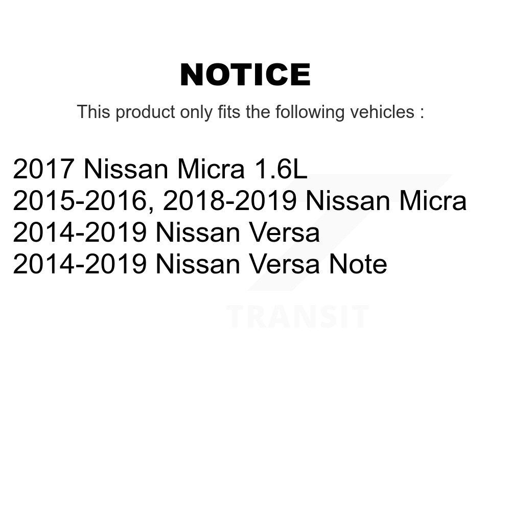 Air Cabin Engine Oil Filters (9 Total) Kit For Nissan Micra Versa Note