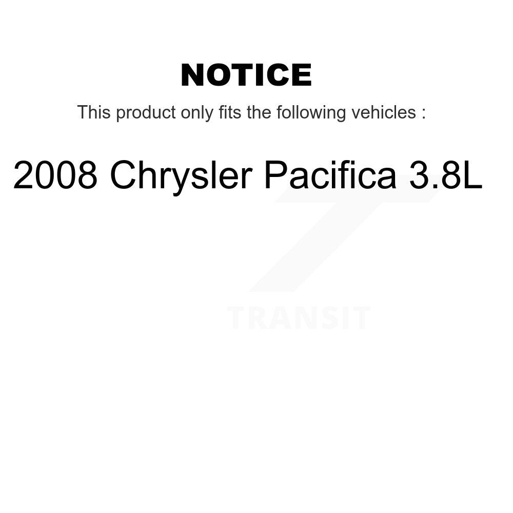 Air Cabin Engine Oil Filters (9 Total) Kit For 2008 Chrysler Pacifica 3.8L
