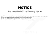 Charger l'image dans la galerie, Front Coated Disc Brake Rotors And Ceramic Pads Kit For Land Rover Range Sport