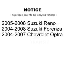 Charger l'image dans la galerie, Front Coated Brake Rotor Ceramic Pad Kit For Suzuki Forenza Reno Chevrolet Optra