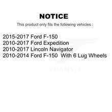 Load image into Gallery viewer, Front Coated Disc Brake Rotors Ceramic Pad Kit For Ford F-150 Expedition Lincoln