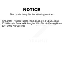 Charger l'image dans la galerie, Front Coated Brake Rotor &amp; Ceramic Pad Kit For Hyundai Tucson Sonata Kia Cadenza