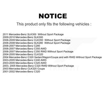 Charger l'image dans la galerie, Front Coated Brake Rotor Ceramic Pad Kit For Mercedes-Benz C240 CLK350 C320 C280