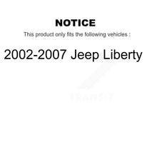 Charger l'image dans la galerie, [Front] 2002-2007 Jeep Liberty Premium Coated Rotors &amp; Ceramic Pads Brake Kit For Max Braking