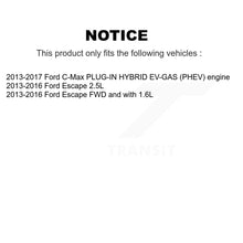Load image into Gallery viewer, Front Rear Coated Disc Brake Rotors And Ceramic Pads Kit For Ford Escape C-Max