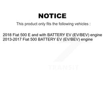 Charger l'image dans la galerie, Front Rear Coated Disc Brake Rotors And Ceramic Pads Kit For Fiat 500