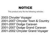 Charger l'image dans la galerie, Rear Coated Brake Rotors Ceramic Pad Kit For Dodge Grand Caravan Chrysler Town &amp;