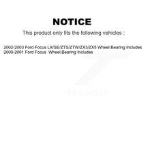 Load image into Gallery viewer, Front Rear Coated Disc Brake Rotors Ceramic Pads And Drum Kit For Ford Focus