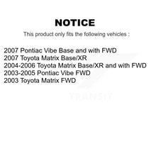 Charger l'image dans la galerie, Front Rear Coat Brake Rotor Ceramic Pad Drum Kit (9Pc) For Toyota Matrix Pontiac